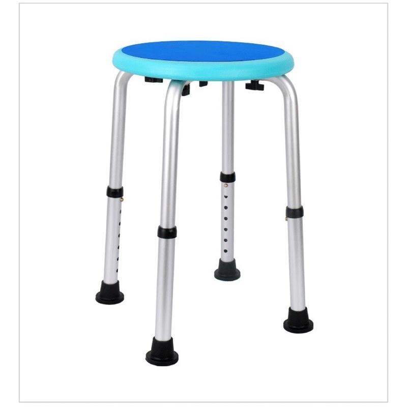 ❰免運❱ FZK 富士康 圓形洗澡椅 FZK-5003 FZK-0030 鋁合金沐浴椅 洗澡椅 浴室廁所 沖澡椅 銀髮-細節圖5