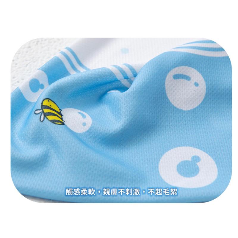 ❰免運❱ QSHION 兒童涼感枕頭套 台灣製造 冰涼親膚 安全無毒 無拉鍊設計 輕薄 卡通枕頭套 寢具 居家生活-細節圖3