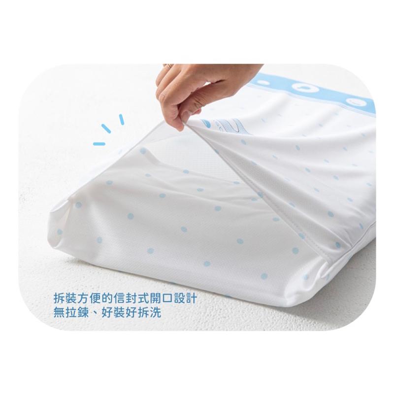 ❰免運❱ QSHION 兒童涼感枕頭套 台灣製造 冰涼親膚 安全無毒 無拉鍊設計 輕薄 卡通枕頭套 寢具 居家生活-細節圖5