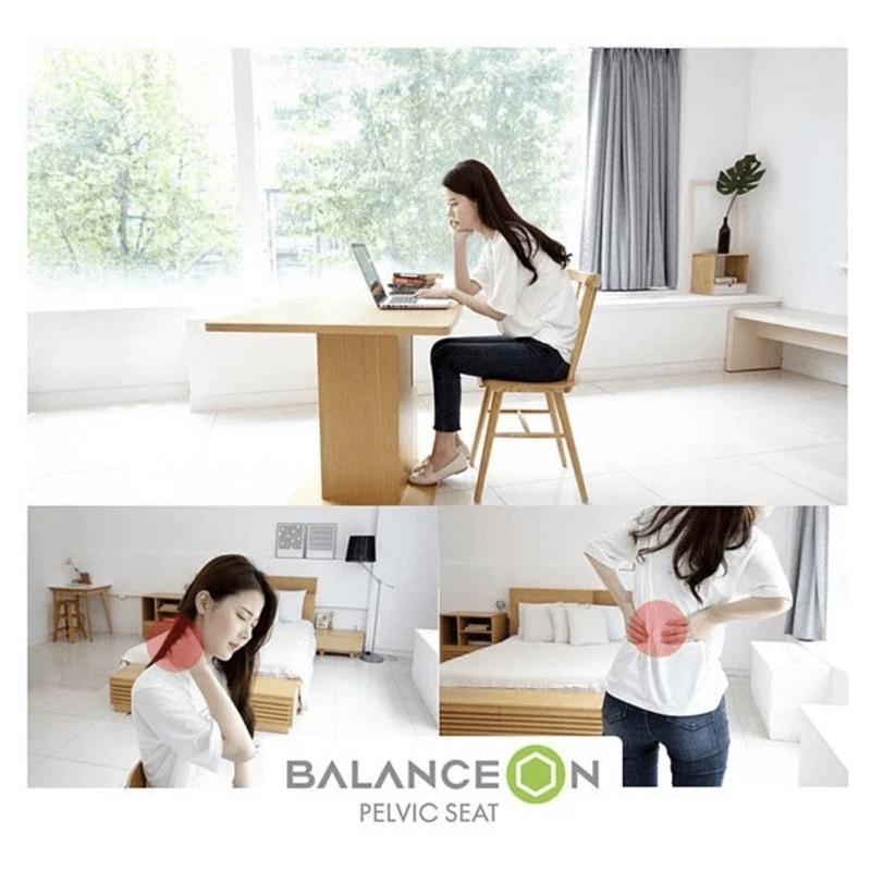 ❰免運❱ 倍力舒 Balance 蜂巢凝膠腰椎靠墊 凝膠坐墊 背靠 背墊 抗菌透氣 通用款 輕量化-細節圖3