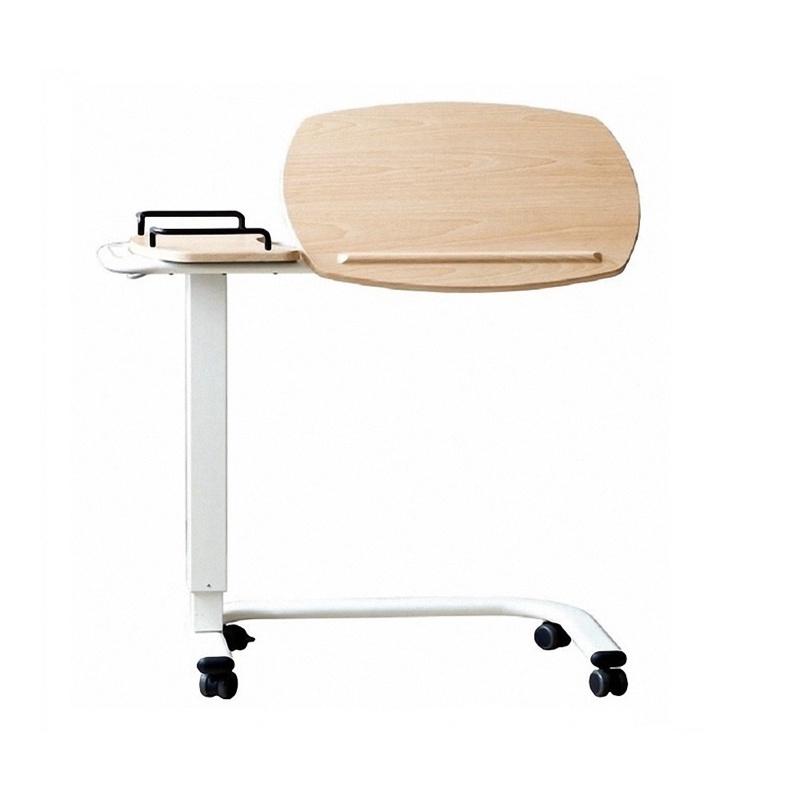 ❰免運❱ 耀宏 氣壓式床上桌(桌面可傾斜) 台灣製造🇹🇼 可升降 床上桌 床邊桌 傾斜 YAHO 輔具 桌面 氣壓-細節圖4