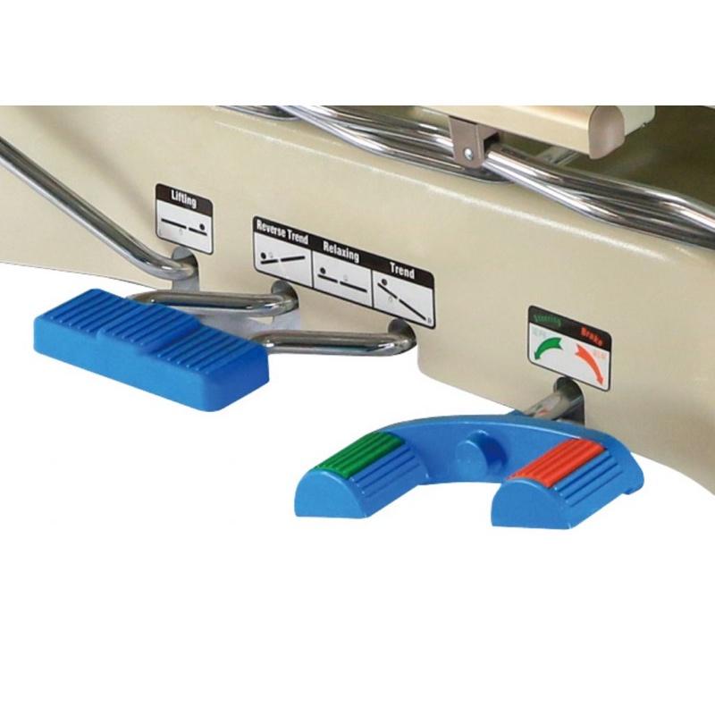 ❰免運❱ 耀宏 YH032-1 豪華油壓急診推床 雙油壓缸 不鏽鋼 急診 推床 護理床 急救 醫院 診所 不銹鋼-細節圖4