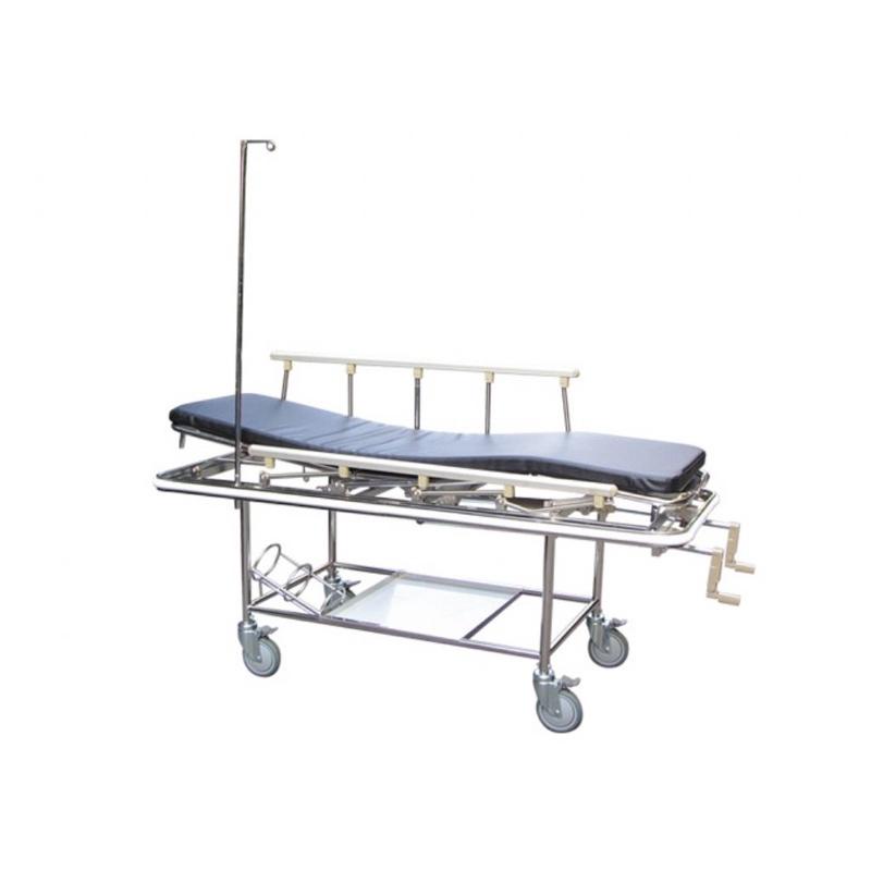 ❰免運❱ 耀宏 YH026 二搖桿急診推床 不鏽鋼 急診 推床 護理床 急救 醫院 診所 不銹鋼 台灣製造-細節圖4