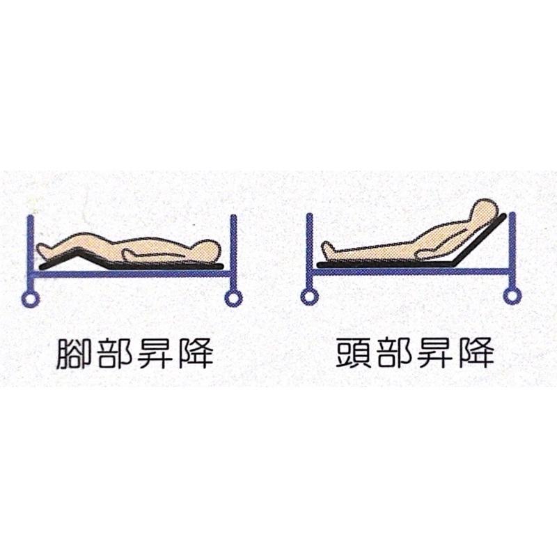 ❰免運❱ 耀宏 YH006 不鏽鋼三折二搖式病床 簡易式 不鏽鋼 護理床 居家照顧床 病床 醫用 診所 保健室-細節圖4