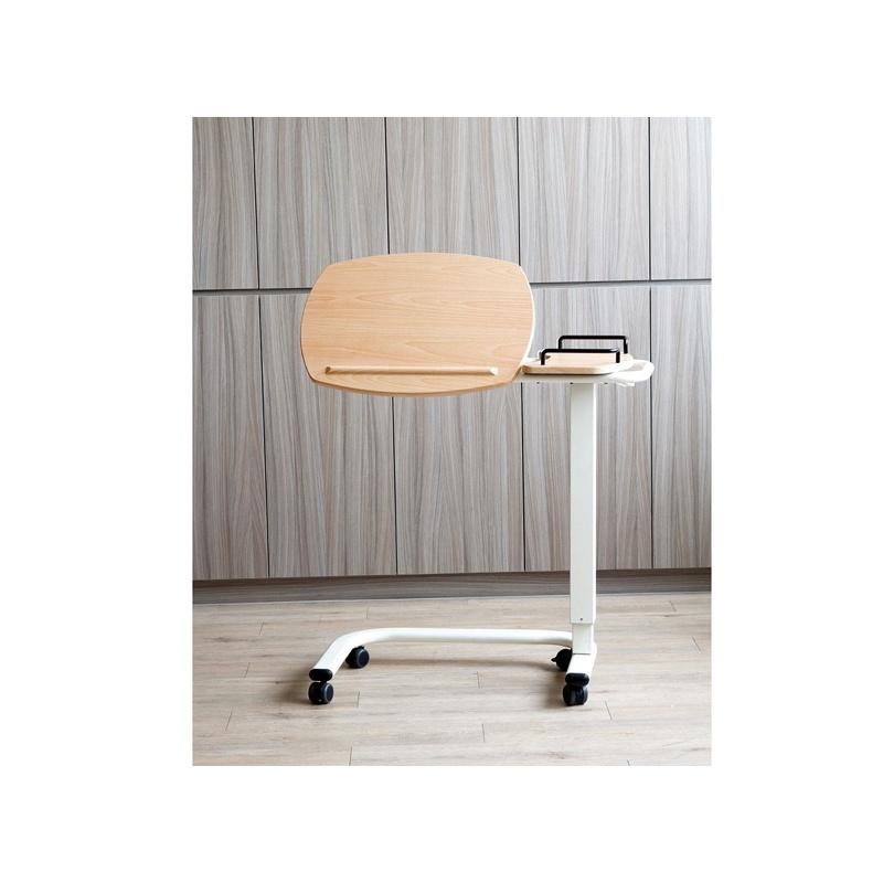 ❰免運❱ YAHO 耀宏 YH018-6 氣壓式床上桌 桌面可傾斜 台灣製 可升降 床邊桌 附輪 氣壓式 可調角度 輔具-細節圖3