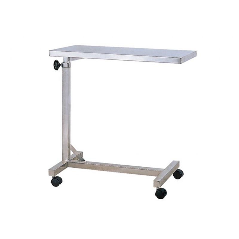 ❰免運❱ 耀宏YAHO 不鏽鋼床上桌 不鏽鋼面 YH019 台灣製造🇹🇼 床邊桌 床上桌 帶輪 實體店面 原廠貨 不銹鋼-細節圖4