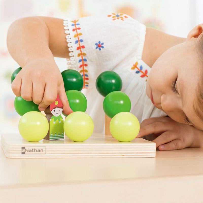 ❰免運❱ Nathan 小精靈空間遊戲 桌遊 兒童學習玩具 手眼協調訓練 益智玩具 遊戲 觸覺刺激 邏輯思考 小孩玩具-細節圖2