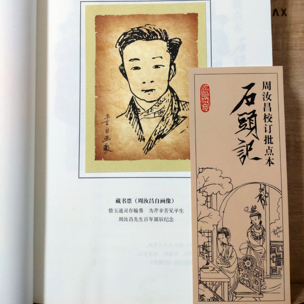 【Seven King 二手書】《周汝昌校訂批點本石頭記》（簡體書）　曹雪芹　著　脂硯齋　評　周汝昌　校批　譯林-細節圖3