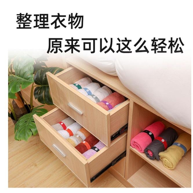 【平價用品】 衣物收納帶 收納神器 多用途收納 拉拉帶 拉拉捲 衣物綁帶 捆綁帶 卷捆帶 彈性帶 鬆緊帶 收納繩 整理帶-細節圖2