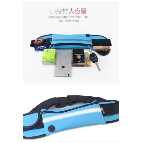 【平價用品】 跑步腰包 運動腰包 手機運動腰包 防水腰包 貼身腰包 多功能 防盜包 腰包 手機包 跑步 單車 收納包-細節圖3