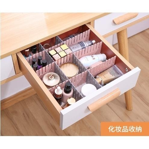 【平價用品】 格子分隔板 柵欄 收納 抽屜分隔板 抽屜隔板 DIY 收納格 多用途分裝 收納板 分隔板 分隔 整理格-細節圖3