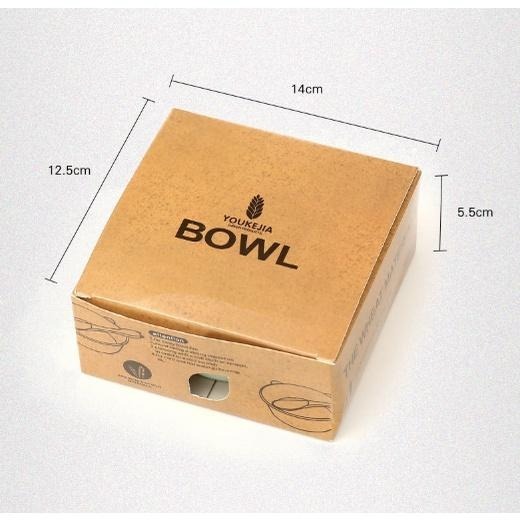 【平價用品】 輕便餐碗 兒童餐碗 小麥秸稈 卡通熊貓碗勺 兒童學習碗 碗勺套裝 兒童餐具 外出餐具 防燙防摔-細節圖4