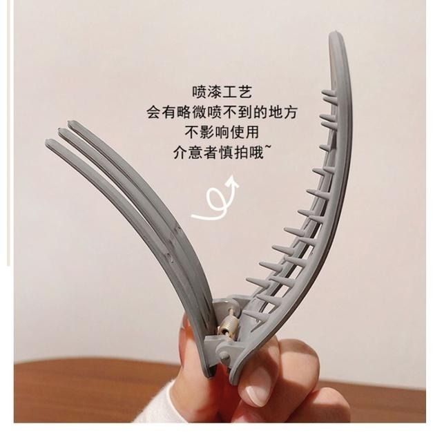 【平價用品】 頂夾 霧面磨砂 髮飾 BB夾 一字夾 瀏海夾 飾品 日韓 大號髮夾 碎髮夾 復古純色 鴨嘴夾 側邊夾-細節圖3