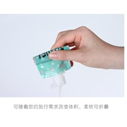 【平價用品】 分裝瓶 分裝袋 100ML 收納袋 擠壓瓶 分裝 外出 出差 旅行 保養品 洗髮精 防疫 出國 小紅書-細節圖2