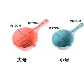 【平價用品】 可掛式打水勺 水勺 水瓢 疏菜 水果 兒童洗頭 洗澡勺 舀水勺 盛水杓 打水勺 舀水 加大 迷你 舀水器-細節圖2