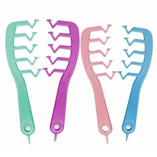 【平價用品】 髮根蓬鬆 造型梳 Z字梳 瀏海造型梳 髮線梳 美髮梳 梳頭髮 梳子 直髮梳 蓬髮神器 小紅書 隨身梳 扁梳-細節圖4