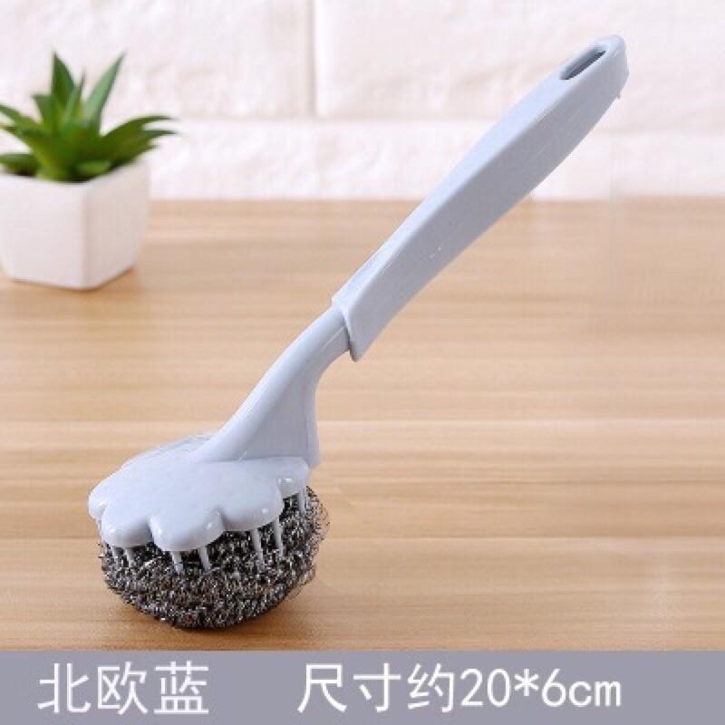 【平價用品】 廚房清潔刷 不鏽鋼刷 鍋子 盤子 洗水槽 抽油煙機 浴室 不銹鋼刷 不銹鋼 清潔 廚房 洗刷用具 日常用品-細節圖3