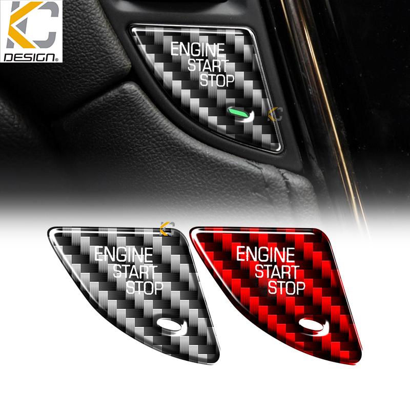 真碳纖維 Cadillac 凱迪拉克 XT4 XT5 碳纖維 卡夢 啟動圈 IKEY 啟動鈕-細節圖2