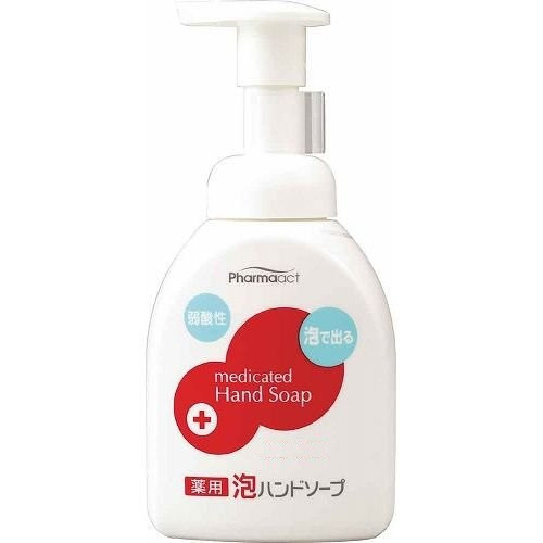 日本品牌 熊野油脂 KUMANO PharmaACT 弱酸性泡沫洗手乳