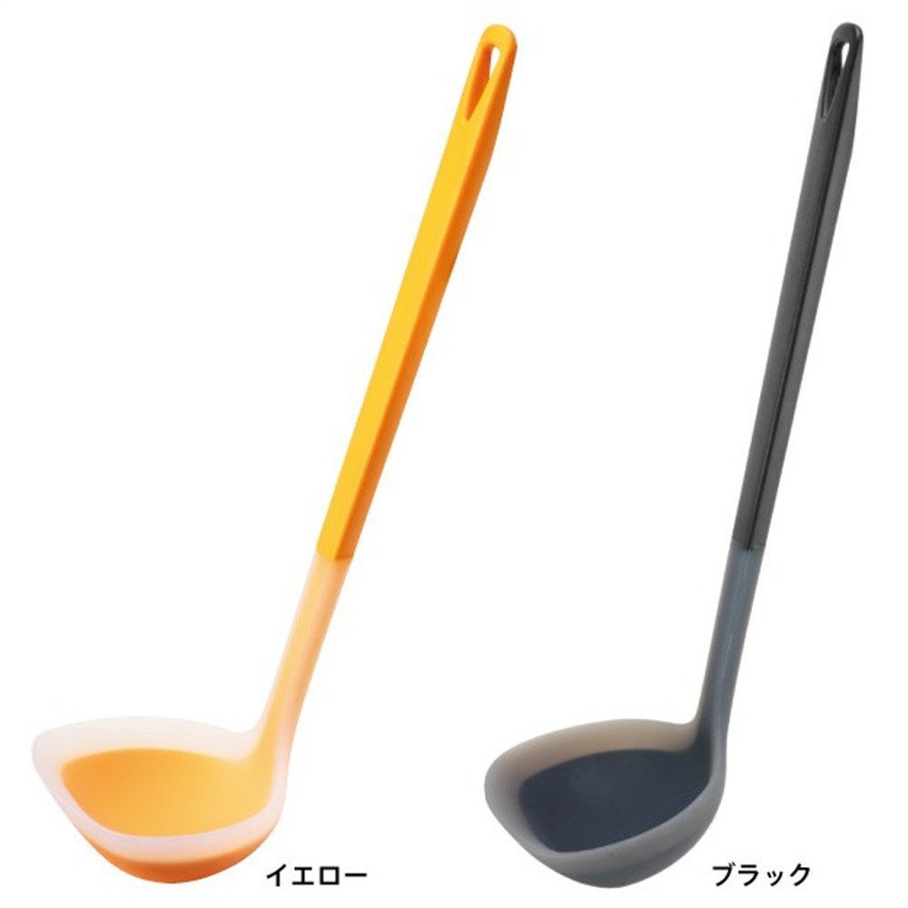 日本品牌【MARNA】矽膠刮勺 K534Y (黃) K534BK (黑)