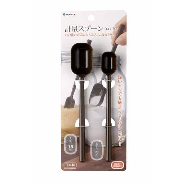 日本品牌【inomata】長量匙組 白色 黑色-細節圖2