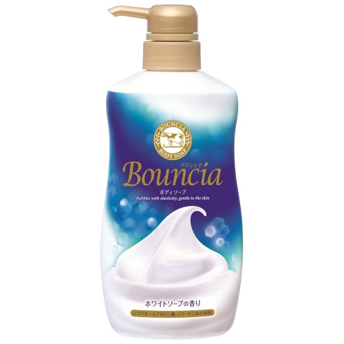 日本製 Cow 牛乳石鹼 Bouncia 美肌保濕沐浴乳 瓶裝 補充包