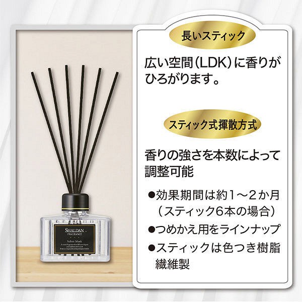 日本品牌【ＳＴ雞仔牌】SHALDAN 室內擴香瓶 居家香氛-細節圖2
