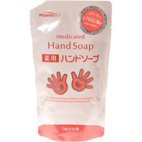 日本品牌 熊野油脂 KUMANO PharmaACT 玻尿酸洗手乳