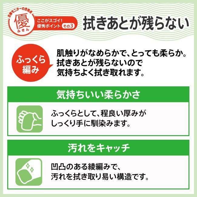 日本品牌【MARNA】優吸水抹布(2枚組) K243-細節圖2