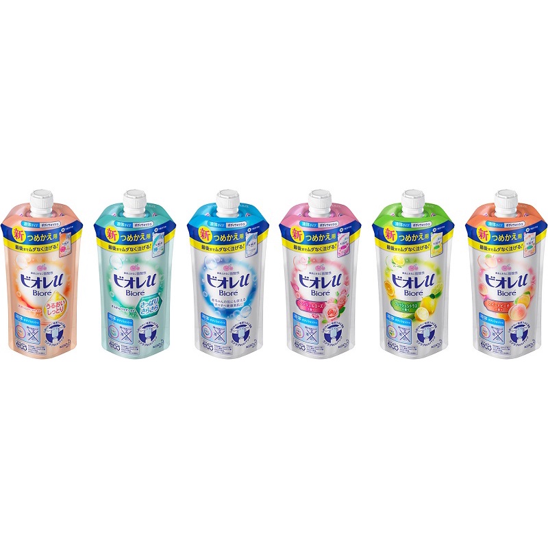日本原裝 KAO BIORE 弱酸性 沐浴露 沐浴乳 480ml-細節圖3