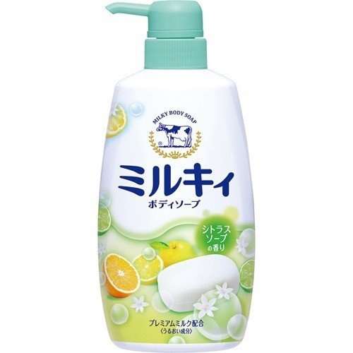 日本原裝 Cow 牛乳石鹼 牛乳精華沐浴乳 瓶裝 補充包-細節圖3