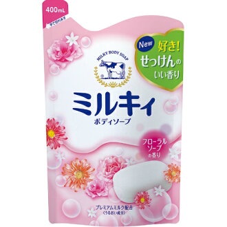 日本原裝 Cow 牛乳石鹼 牛乳精華沐浴乳 瓶裝 補充包-細節圖5