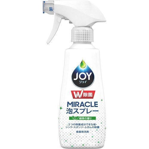 日本製 P&G JOY 除菌除油濃縮洗碗精 Miracle Clean 奇蹟 泡沫洗碗精 洗碗精 泡沫洗碗噴霧-細節圖2