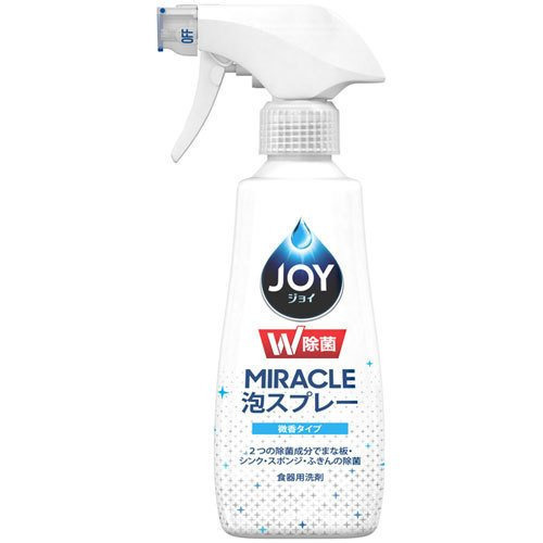 日本製 P&G JOY 除菌除油濃縮洗碗精 Miracle Clean 奇蹟 泡沫洗碗精 洗碗精 泡沫洗碗噴霧-細節圖3