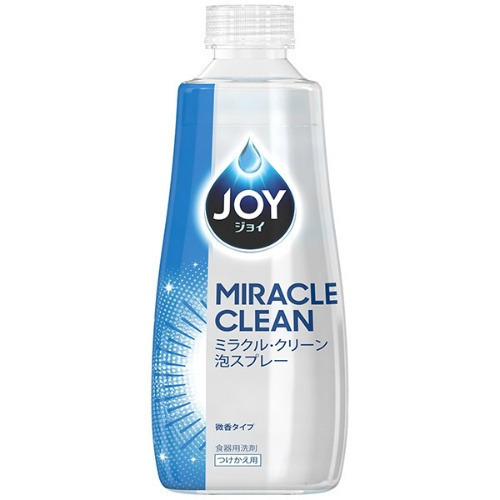 日本製 P&G JOY 除菌除油濃縮洗碗精 Miracle Clean 奇蹟 泡沫洗碗精 洗碗精 泡沫洗碗噴霧-細節圖4