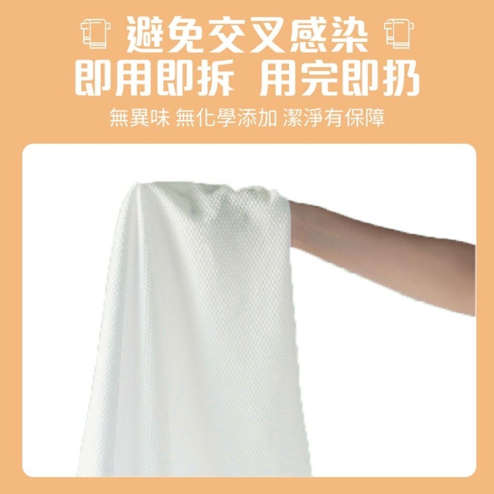【台灣現貨】 拋棄式毛巾浴巾 一次性浴巾毛巾 加厚款 免洗浴巾毛巾 民宿旅店！免洗用品 露營野餐旅行必備 個人衛生用品-細節圖3