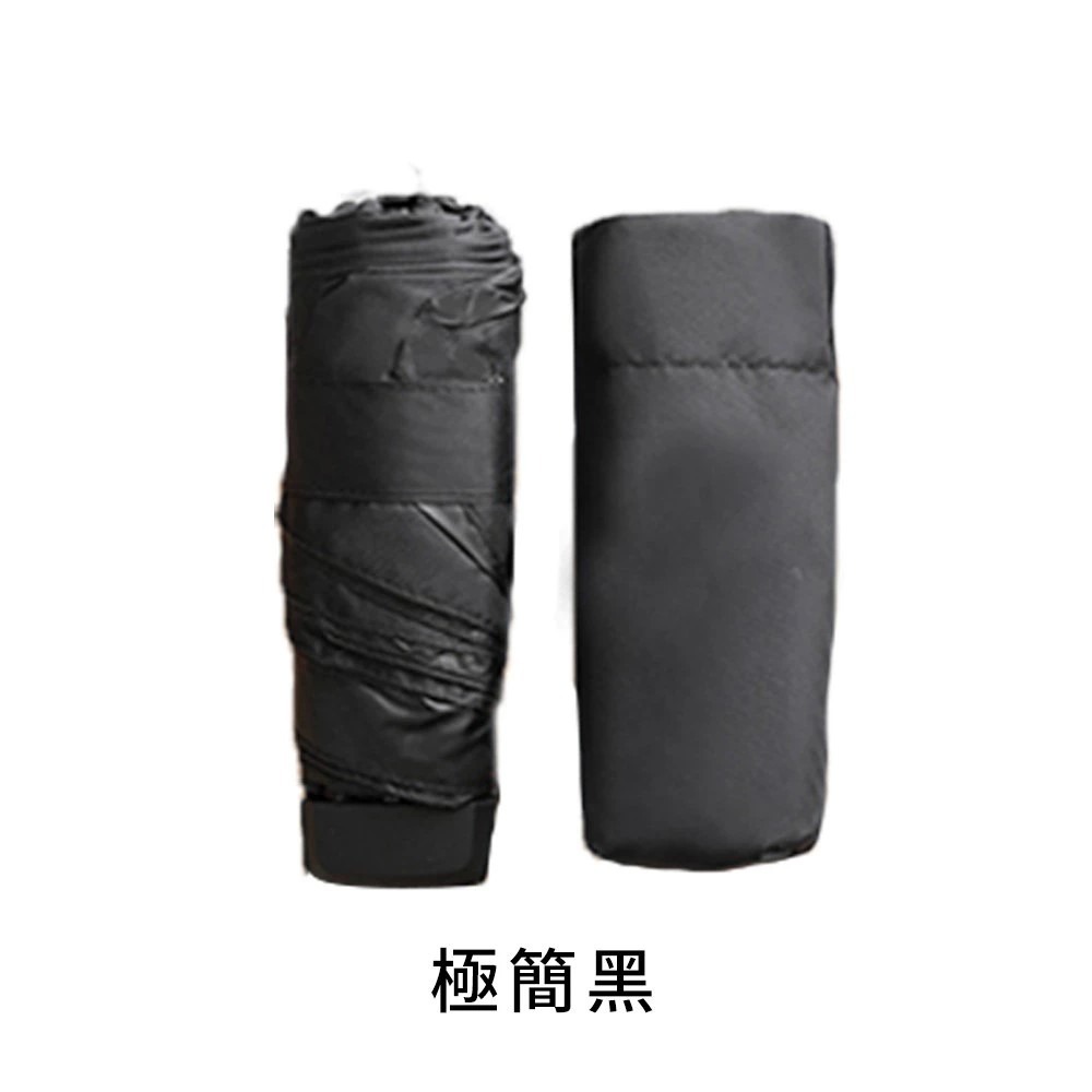 口袋傘 扁六折 15cm 晴雨兩用 超輕迷你口袋遮陽傘 迷你口袋太陽傘 雨傘 陽傘 小巧便携 袖珍迷你遮陽傘-規格圖9