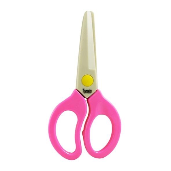 安全剪刀 兒童剪刀 學齡適用 塑膠剪 纖維剪刀  幼兒剪刀 彩色剪刀 不導電 膠刃 Tomoto TS-152-細節圖7