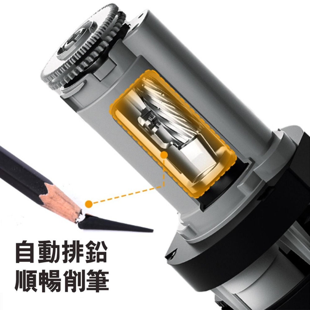 電動削鉛筆機 MS5301 美術全自動削筆機 細桿6-8mm 美術專用 削鉛筆機 A10 可削色鉛筆 素描鉛筆-細節圖9