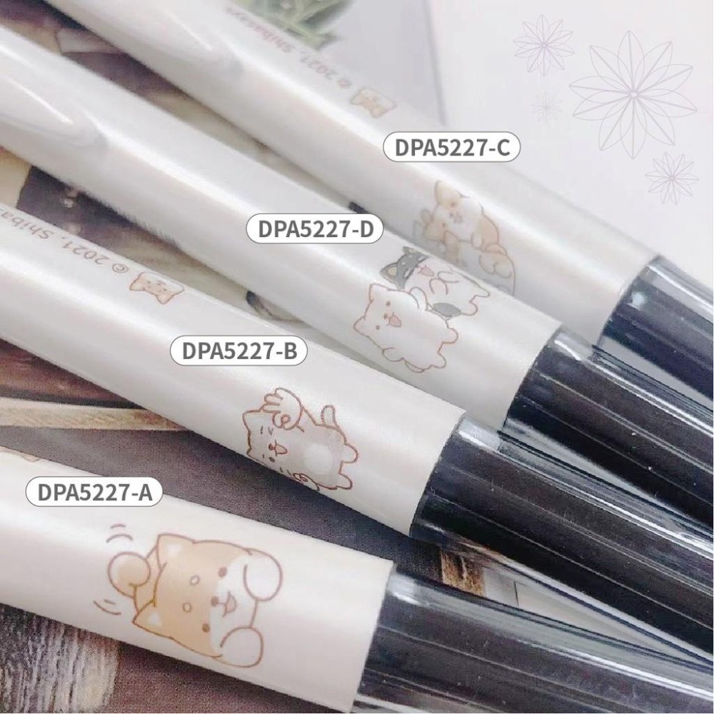 原子筆 四色筆 0.7mm 筆樂 DPA5227 柴語錄 四色中性筆 中性筆 黑藍紅綠4色合1 多功能 滑順好寫-細節圖3