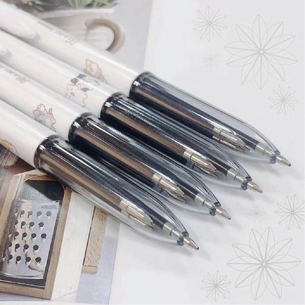 原子筆 四色筆 0.7mm 筆樂 DPA5227 柴語錄 四色中性筆 中性筆 黑藍紅綠4色合1 多功能 滑順好寫-細節圖4