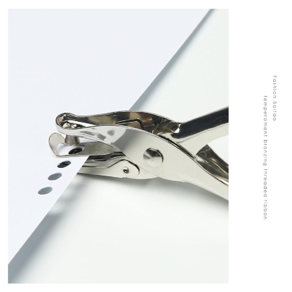 打孔器 力大牌 ABEL 01407 高級打孔鉗 高級單孔鉗 打孔鉗 單孔鉗 附集屑盒-細節圖2