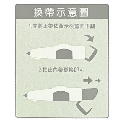 修正內帶 TA050-1 修正帶 【柴語錄正版授權】 DTA058 替換用修正內帶 筆樂 柴語錄 柴語錄修正帶-細節圖4