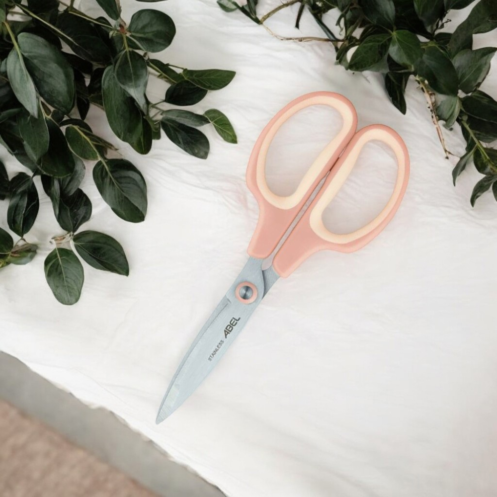剪刀 事務剪刀 ABEL 砧鋒剪刀 不沾黏 鈦金屬 雙曲率 剪厚物輕鬆俐落 省力剪刀 文具用品 辦公文具-細節圖7