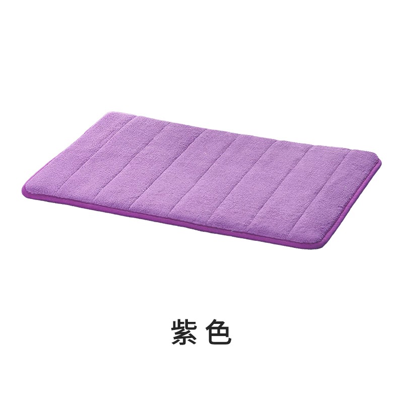 【現貨🔥加厚可機洗🔥】珊瑚絨地墊 記憶地墊 腳踏墊 防滑墊腳踏墊 浴室腳踏墊 吸水地墊 臥室地墊 記憶棉吸水地墊-規格圖10