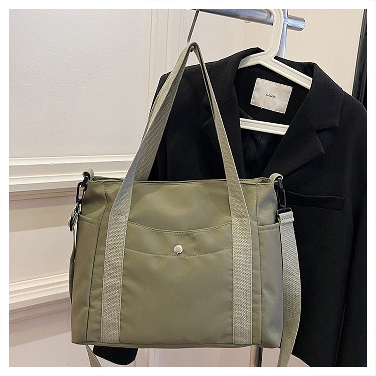 大容量托特包-綠色