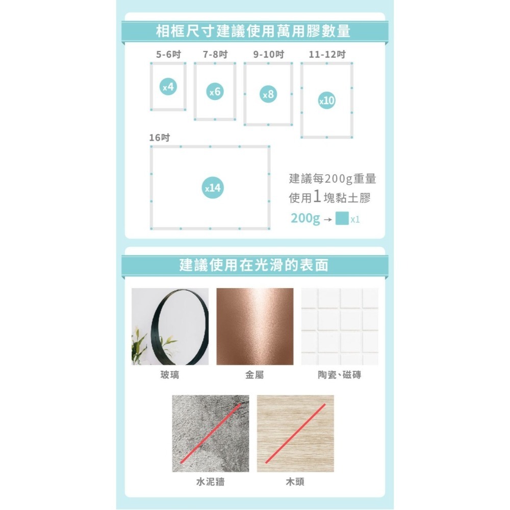 💥黏性超強免釘黏土💥 萬用黏土 黏土膠 4色可選 綠黏土 無痕黏土 模型公仔黏土 海報貼 黏土 隨意貼 牆壁黏土-細節圖6