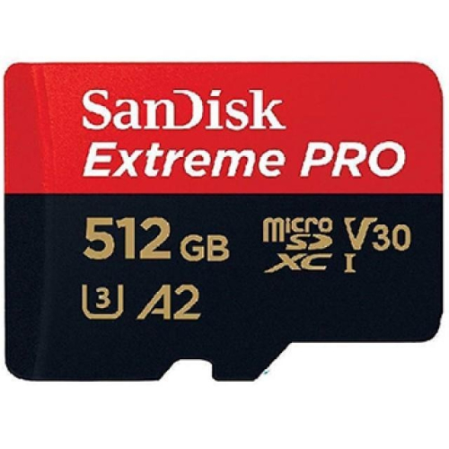 SanDisk ExtremePRO 512GB microSDXC UHS-I V30 A2 記憶卡 空拍機