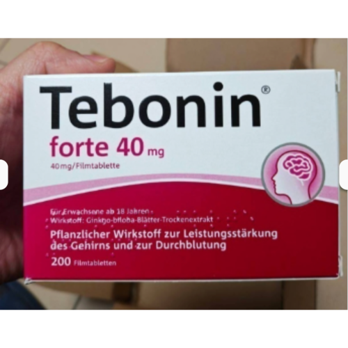 【現貨2029/5效期】德國銀杏 Tebonin 40mg 200顆