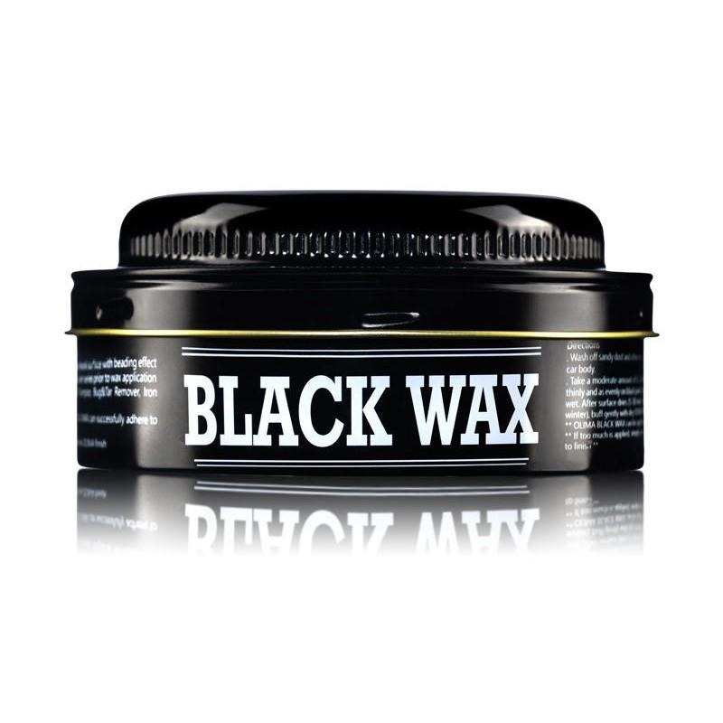 OLIMA 歐樂瑪 黑蠟 BLACK WAX 含 上蠟棉 黑色車 限定 有效補充黑色素 讓黑色更顯耀黑光芒-細節圖7